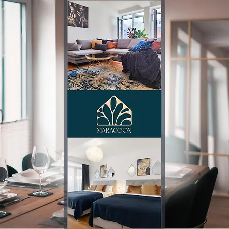 Luniq - Golden Loft - 5 Min Zum Hauptbahnhof & Messe - Klima - 8 Gaeste Appartement *